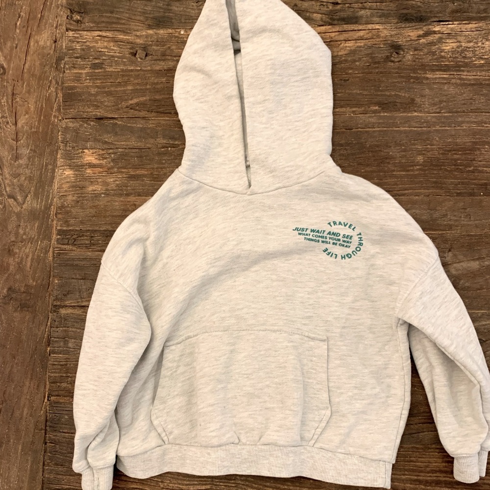 Zara boys hoodie sweatshirt